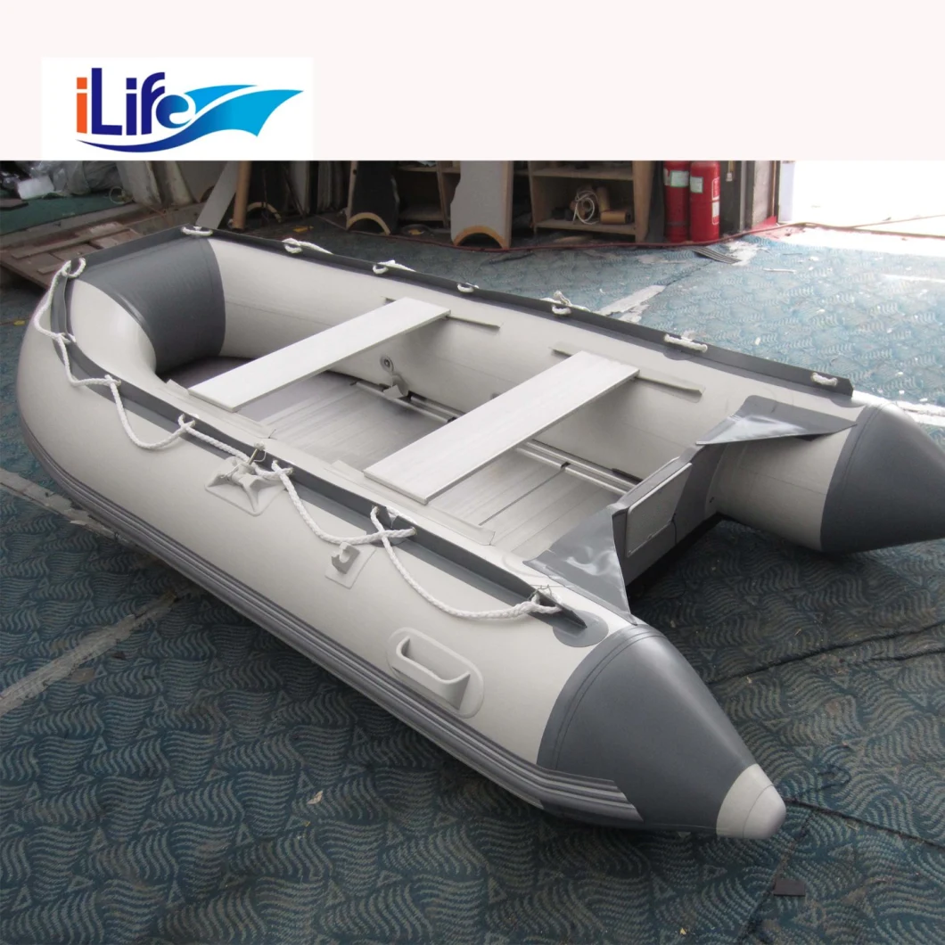 Ilife Rib Fishing Rigid Inflatable Motor Aluminum Hull Speed Recuse Sport Rubber Rowing Inflatable Fishing Rafting Raft Kayak Yacht Boat Mat Floor Price