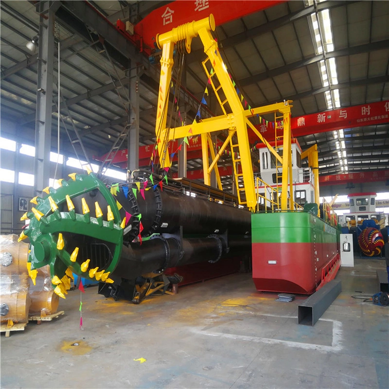 Water Flow 3000/3500/5000m3 Hydraulic Diesel Enigne 20inch Sand Dredge Cutter Suction Dredger for /Lake /Sea /Reservoir /Port Sand