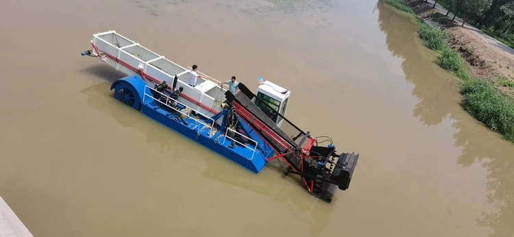 Agricultural Machinery Water Hyacinth Reed Cutter Cutting Ship /Rubbish Collection Cleaning Boat Vessel Mowing Boat