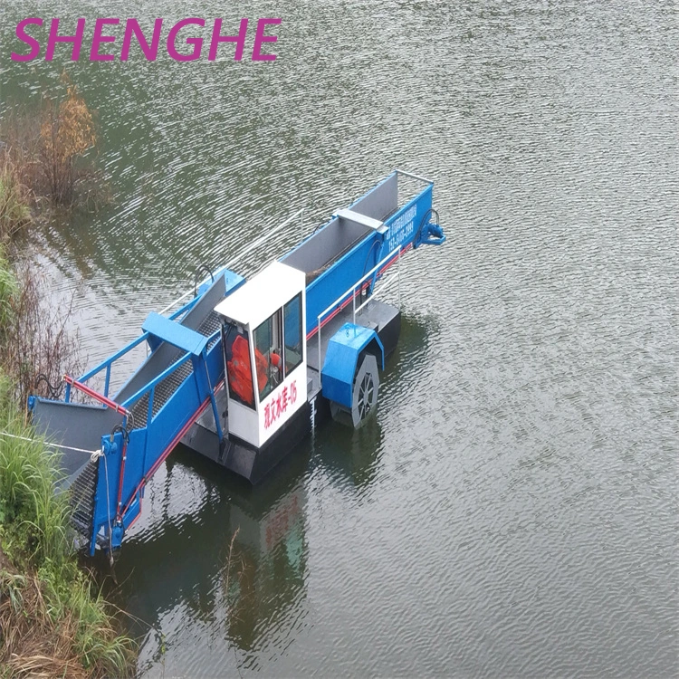 Water Hyacinth Floating Seabed Plant Removal Cleaning Harvester