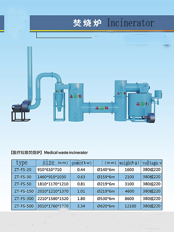 Smokeless Death Animal Cow Carcass Incinerator for Dead Animal Body