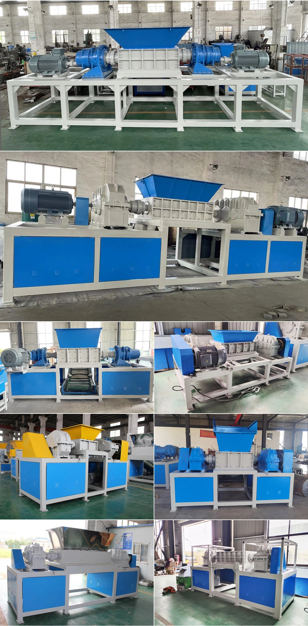 Free Blades Knives!!!Mini Single Shaft Industrial Mechanical Dead Animals Poultry Beef/Pig/Chicken Meat/Bone/Carcass/Body Shredder with Production Line for Feed