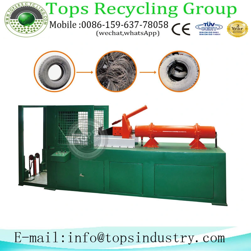 Scrap Tyre Recycling Plant Used Waste Tire Recycling Machine Plan