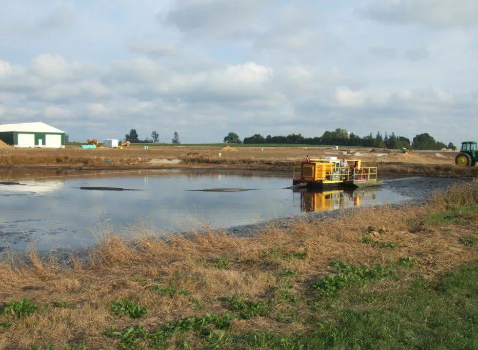 Auger Suction Dredger for Pond / River / Canal