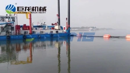 中国 Julong 6 インチ-28 インチカッター吸引浚渫船砂浚渫川浚渫船販売中